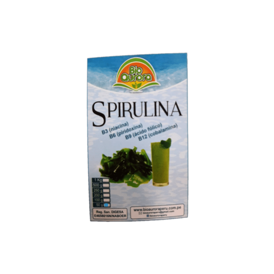 Bioaurora Spirulina En Polvo 50g