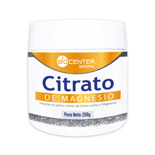 Biocenter Citrato De Magnesio Con Camu Camu 250G