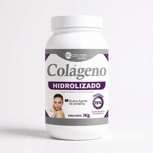 Biocenter Colágeno Hidrolizado Natural 1Kg