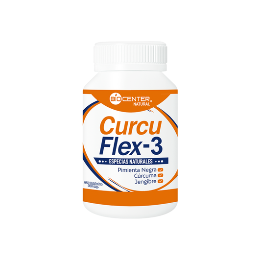 Biocenter Curcu Flex-3 100 Cápsulas