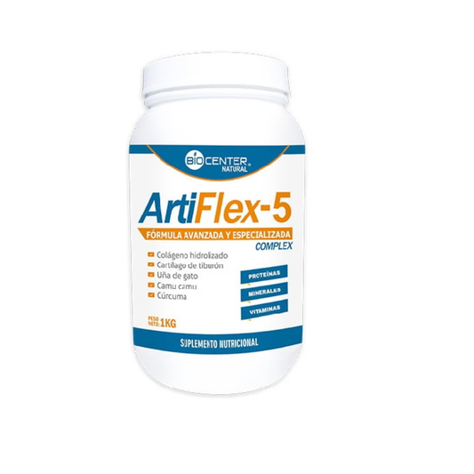 Biocenter Colágeno Hidrolizado Natural Artiflex-5 1Kg