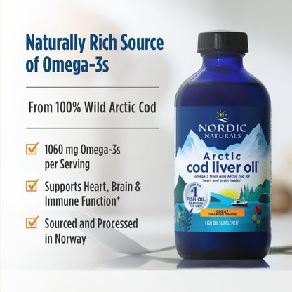 Nordic Naturals Artic Cod Liver Oil 237Ml