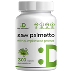 Deal Supplement Saw Palmetto 500mg con Semilla de Calabaza  300 Cápsulas