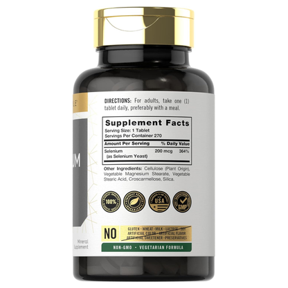 Carlyle Selenio 200Mcg 270 Tabletas