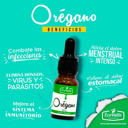 Eco Valle Aceite de Oregano 10Ml