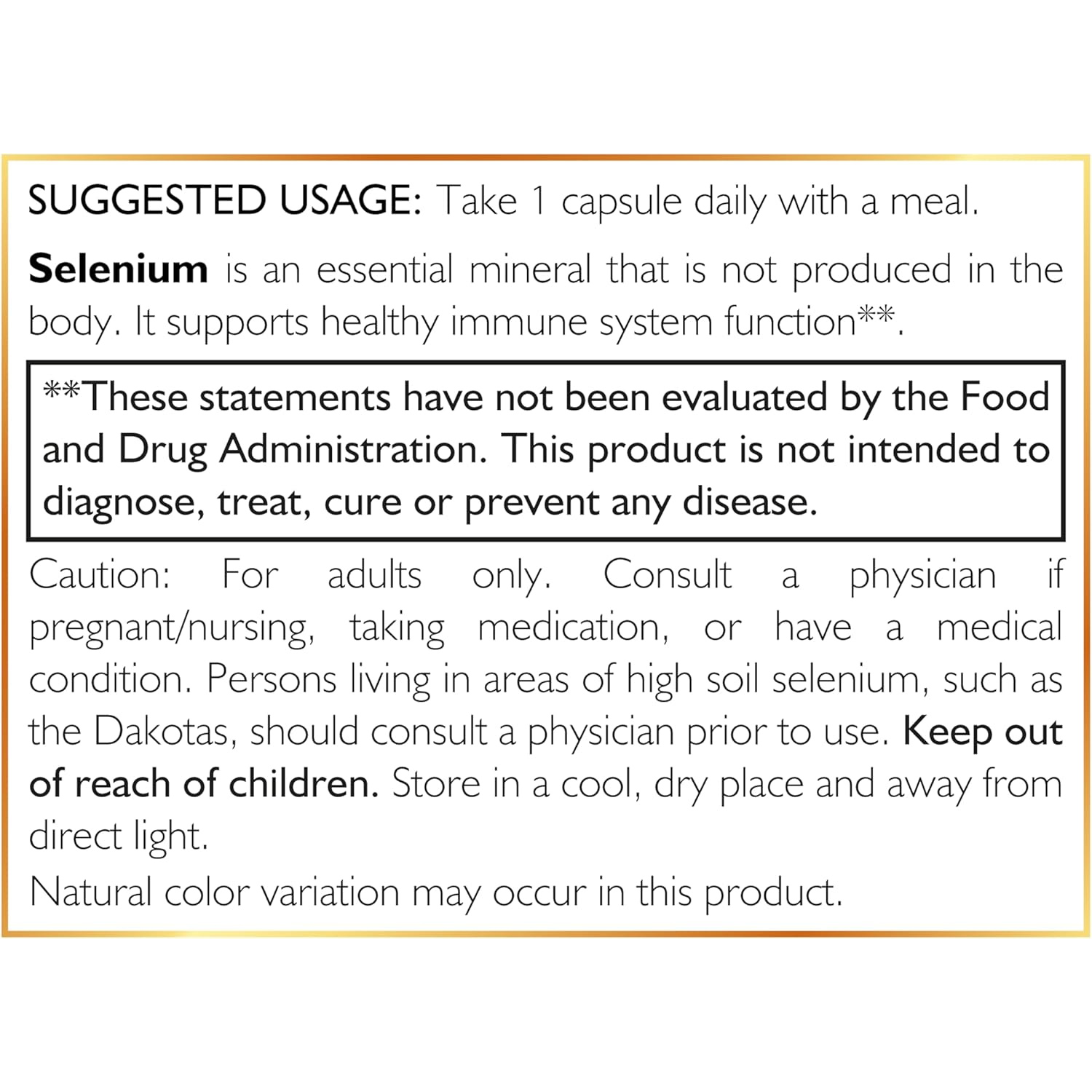 Coco March Selenio 200Mcg 60 Capsulas