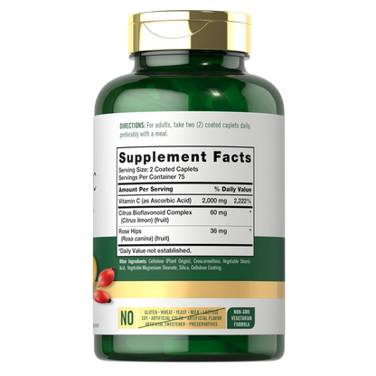 Carlyle Vitamina C 2000Mg 150 Tabletas