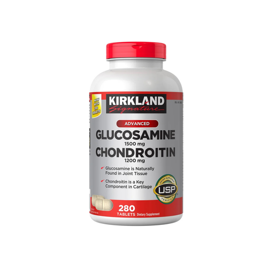 Kirkland Glucosamina Con Condriotina 1500Mg 280 Tabletas