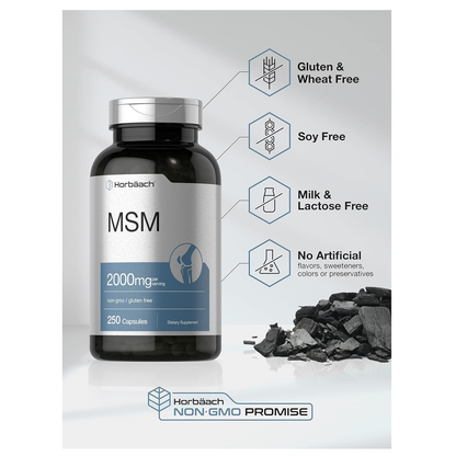 Horbaach MSM 2000Mg 250 Capsulas