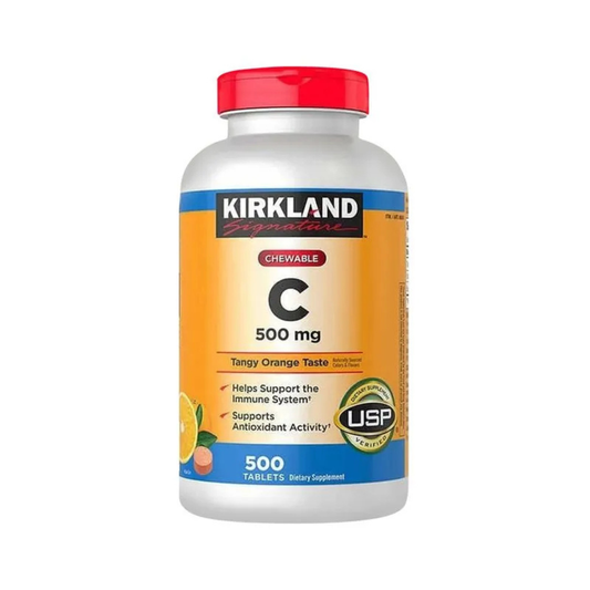 Kirkland Vitamina C Masticable 500Mg 500 Tabletas