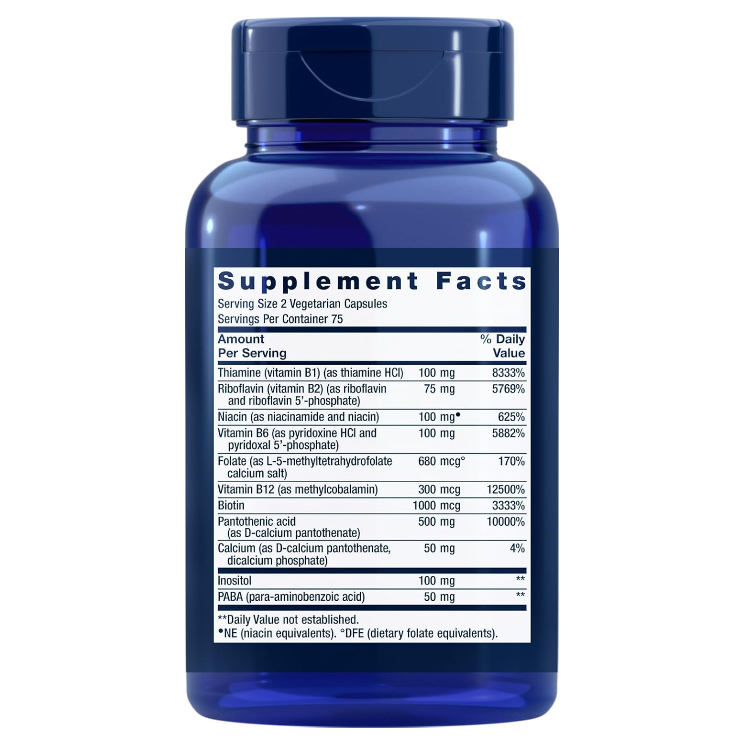 Life Extension Complejo B Completo Bioactivo 150 Capsulas