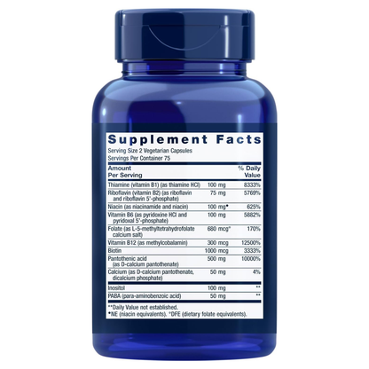 Life Extension Complejo B Completo Bioactivo 150 Capsulas