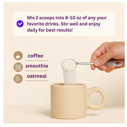 Micro Ingredients Péptidos Multicolágeno En Polvo 1 libras