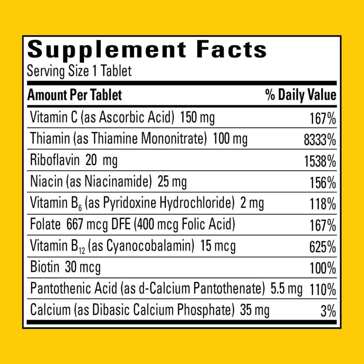 Nature Made Super Complejo B 460 Tabletas 