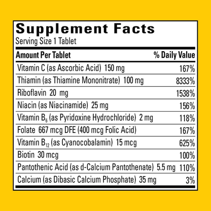 Nature Made Super Complejo B 460 Tabletas 