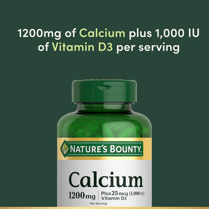 Nature´s Bounty Calcio Con Vitamina D3 120 Softgels