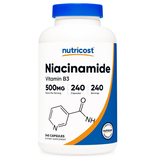 Nutricost Niacinamide 500Mg 240 Capsulas