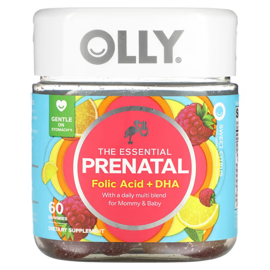 Olly Prenatal Acido Folico + DHA 60 Gomitas