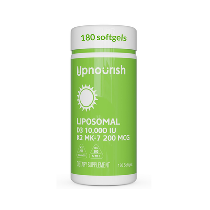 Upnorish Vitamina  D3  + K2 10.000IU 180 Softgels