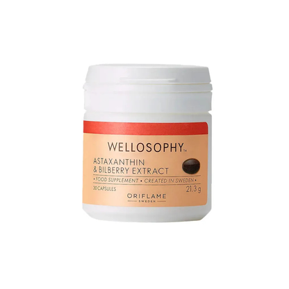 Wellosophy Astaxanthin Bilberry Extract 30 Capsulas